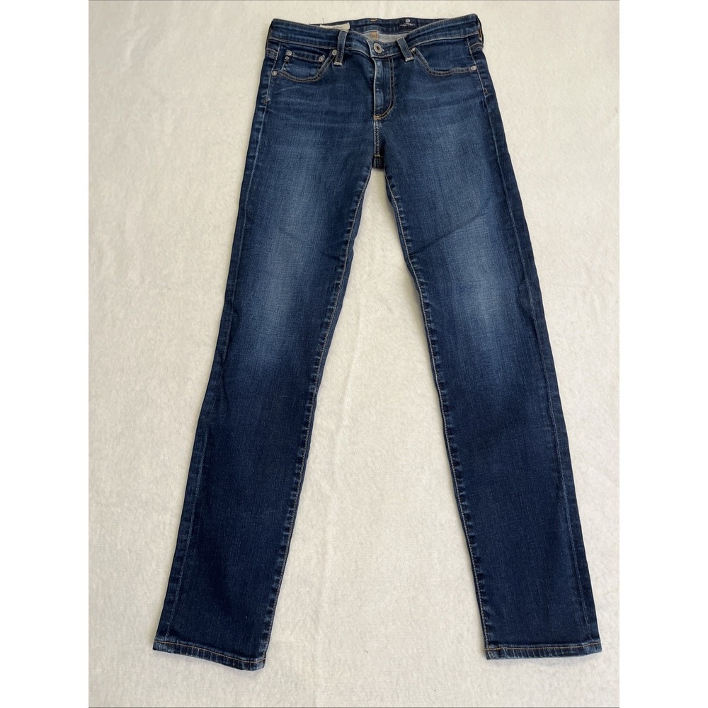 AG Adriano Goldschmied Jeans Womens 26R Prima Cigarette Leg Dark Wash Blue Denim